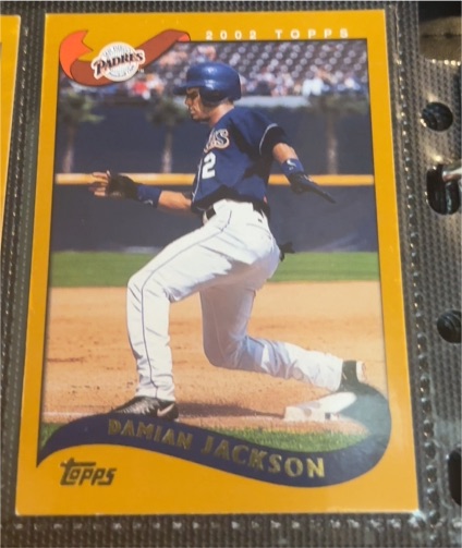 2002 Topps #S2 Damian Jackson — front