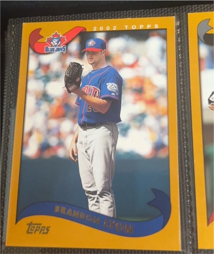 2002 Topps #487 Brandon Lyon — front