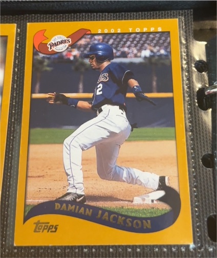 2002 Topps #413 Damian Jackson — front
