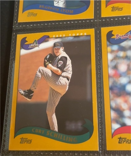 2002 Topps #400 Curt Schilling — front