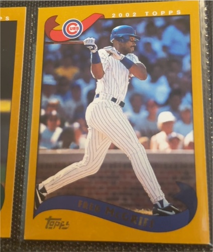 2002 Topps #385 Fred McGriff — front
