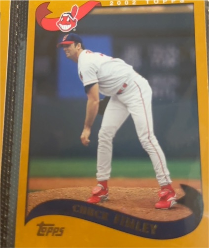 2002 Topps #581 Chuck Finley — front