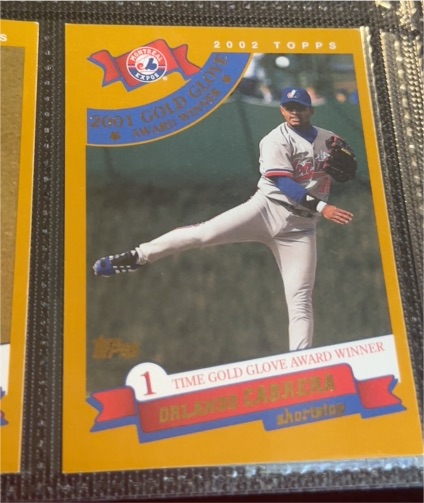 2002 Topps #710 Orlando Cabrera — front