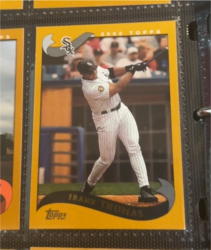 2002 Topps #425 Frank Thomas — front