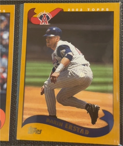 2002 Topps #405 Darin Erstad — front