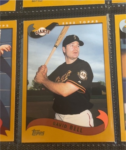 2002 Topps #438 David Bell — front