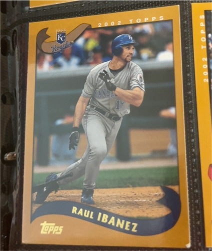2002 Topps #458 Raul Ibanez — front