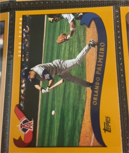 2002 Topps #521 Orlando Palmeiro — front