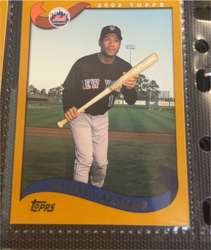2002 Topps #520 Roberto Alomar — front