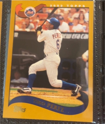 2002 Topps #553 Timo Perez — front