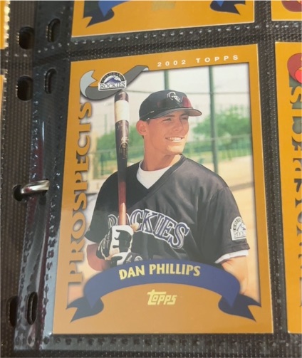 2002 Topps #684 Dan Phillips — front