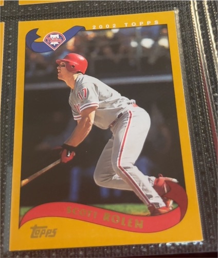 2002 Topps #610 Scott Rolen — front