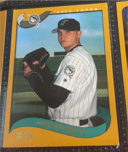 2002 Topps #634 Josh Beckett — front