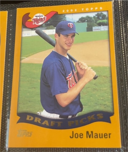 2002 Topps #622 Joe Mauer — front