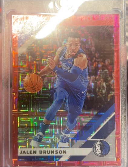 2019-20 Panini Donruss Optic #9 Jalen Brunson — front