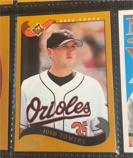 2002 Topps #414 Josh Towers — front