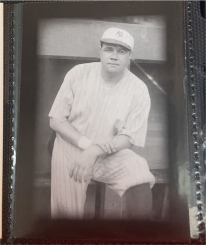 1921 Babe Ruth New York Yankees Photograph — front
