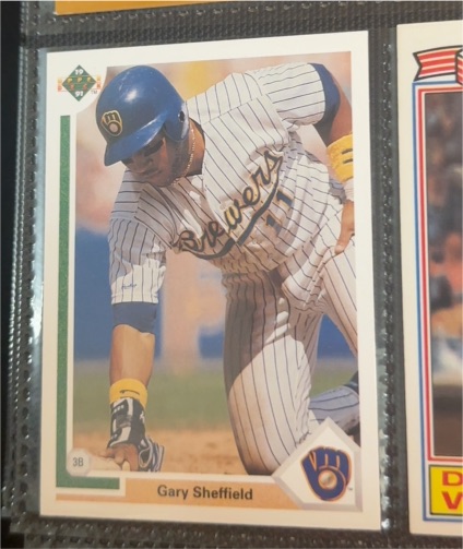 1991 Upper Deck #266 Gary Sheffield — front