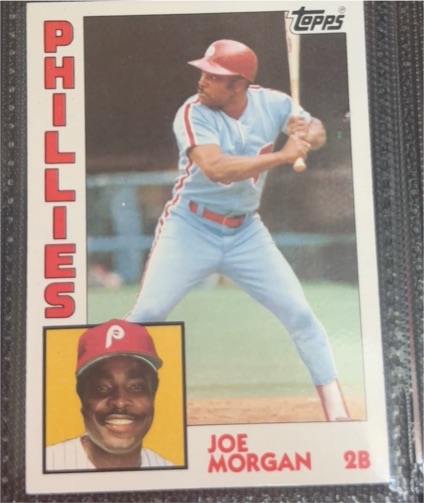 1984 Topps #210 Joe Morgan — front