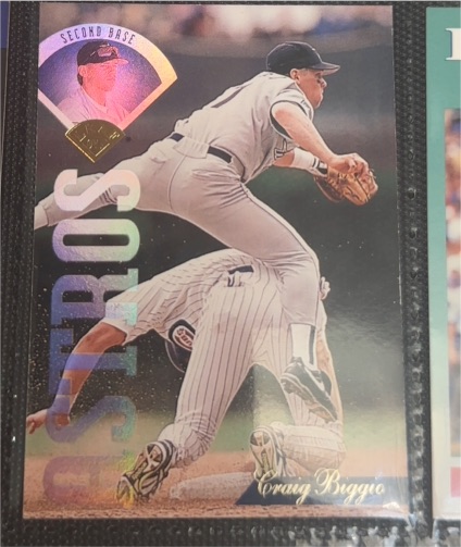 1995 Leaf #126 Craig Biggio — front