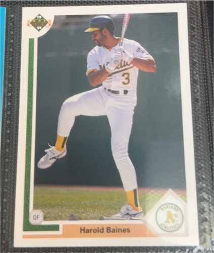 1991 Upper Deck #562 Harold Baines — front