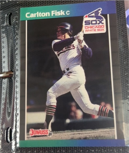 1989 Donruss #101 Carlton Fisk — front