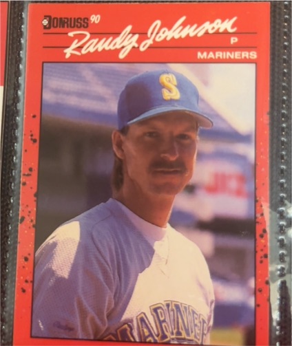 1990 Donruss #379 Randy Johnson — front
