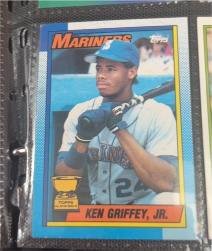 1990 Topps #336 Ken Griffey Jr. — front