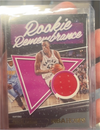 2021-22 Panini NBA Hoops Rookie Remembrance #RR-PSI Pascal Siakam — front