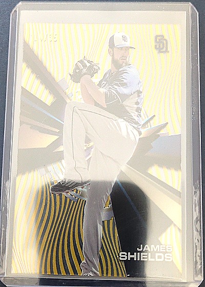2015 Topps High Tek #HT-JSS James Shields — front
