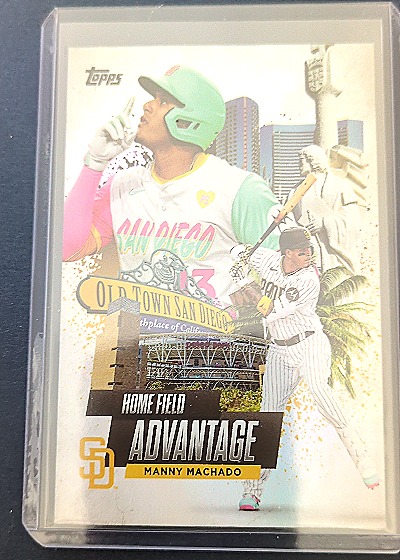 2025 Topps Series 2 Home Field Advantage #HA-36 Manny Machado — front