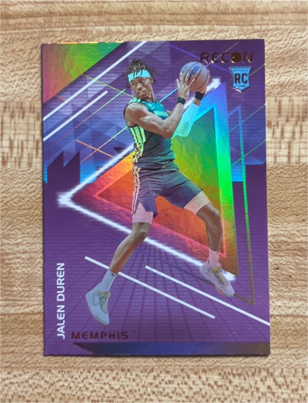 2022 Panini Chronicles Draft Picks Recon #13 Jalen Duren — front