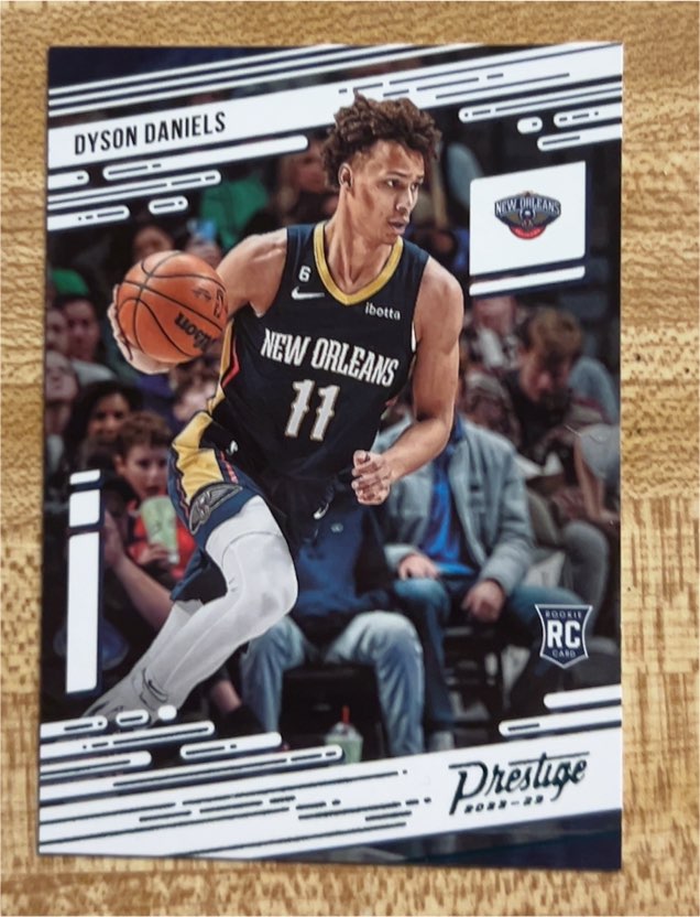 2022-23 Panini Chronicles Prestige #58 Dyson Daniels — front