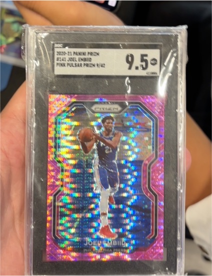 2020-21 Panini Prizm #141 Joel Embiid — front