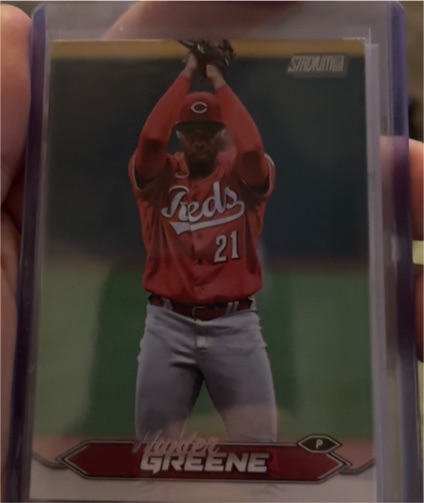 2024 Topps Stadium Club #92 Hunter Greene — front