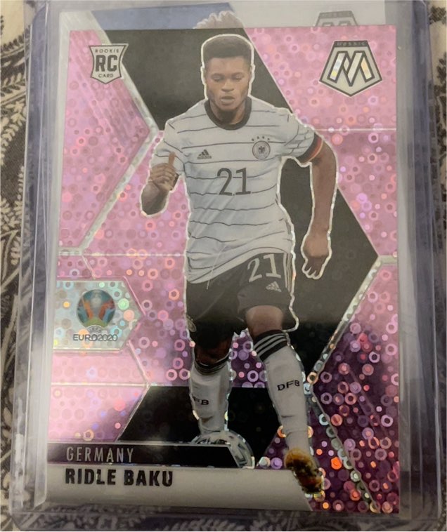 2021 Panini Mosaic UEFA Euro 2020 #122 Ridle Baku Rookie — front