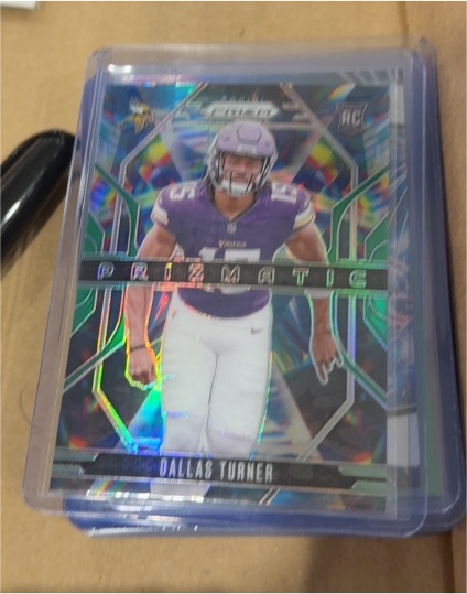 2024 Panini Prizm #17 Dallas Turner — front