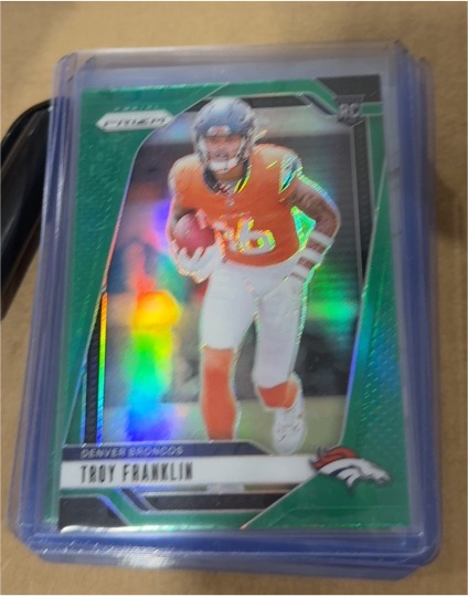 2024 Panini Prizm #393 Troy Franklin — front