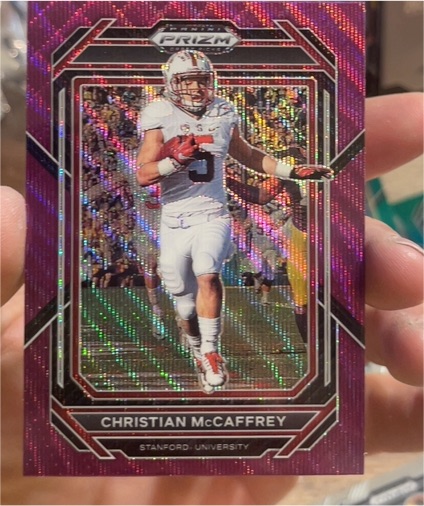 2023 Panini Prizm Draft Picks #17 Christian McCaffrey — front