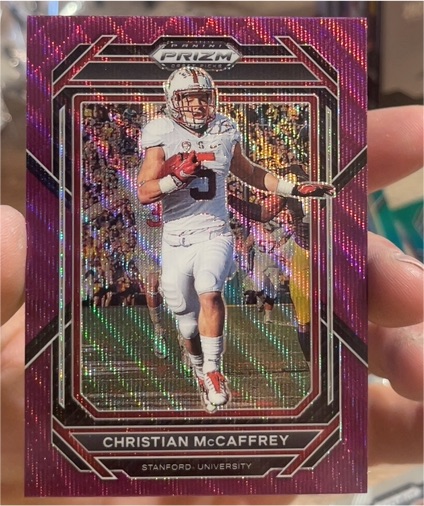 2023 Panini Prizm Draft Picks #17 Christian McCaffrey — front