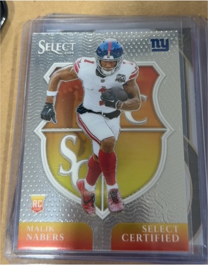2024 Panini Select #6 Malik Nabers — front