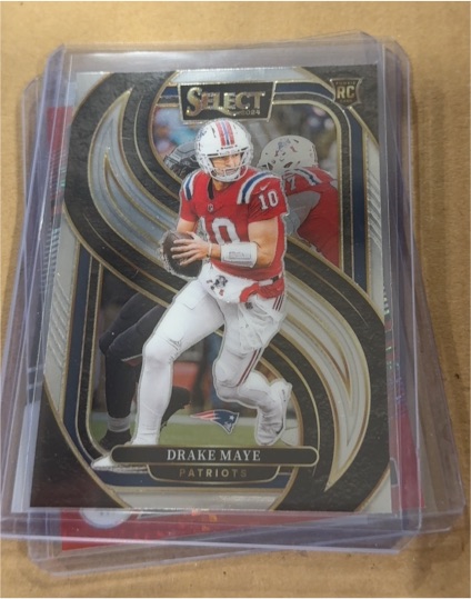 2024 Panini Select #113 Drake Maye — front
