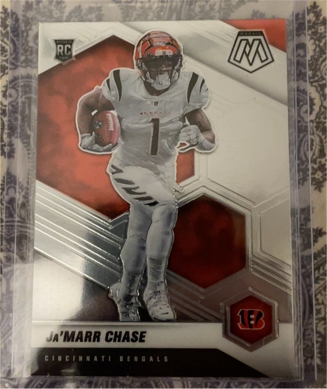 2021 Panini Mosaic #307 Ja'Marr Chase — front