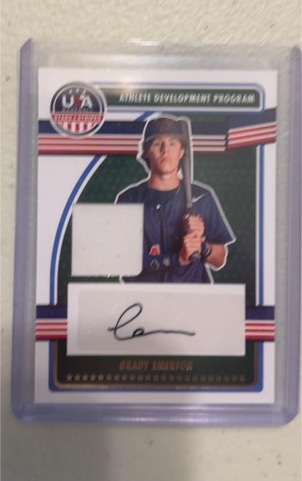 2023 Panini USA Baseball Stars & Stripes #ADPS-GE Grady Emerson — front