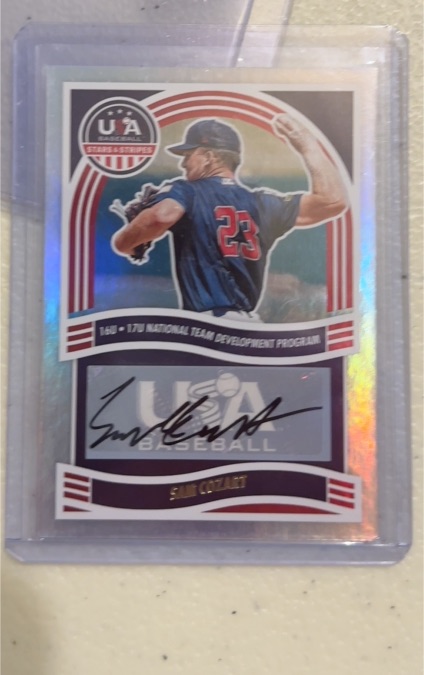 2024 Panini USA Stars & Stripes #NTS-SC Sam Cozart — front