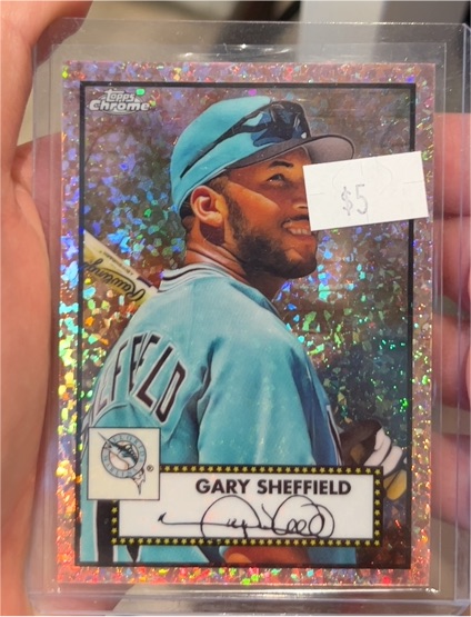 2021 Topps Chrome Platinum Anniversary #541 Gary Sheffield — front