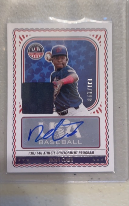2024 Panini USA Stars & Stripes #NTS-NC Noah Clark — front