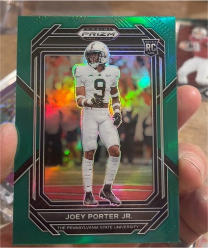 2023 Panini Prizm Draft Picks #175 Joey Porter Jr. — front