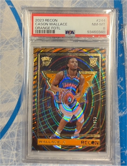 2023 Panini Recon #244 Cason Wallace — front