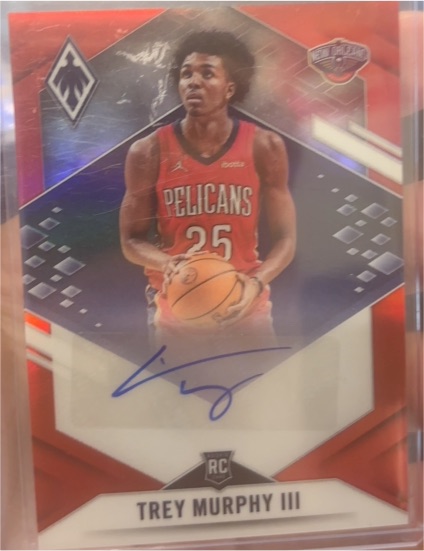 2021-22 Panini Chronicles Phoenix Red Prizm #PRA-TMU Trey Murphy III — front